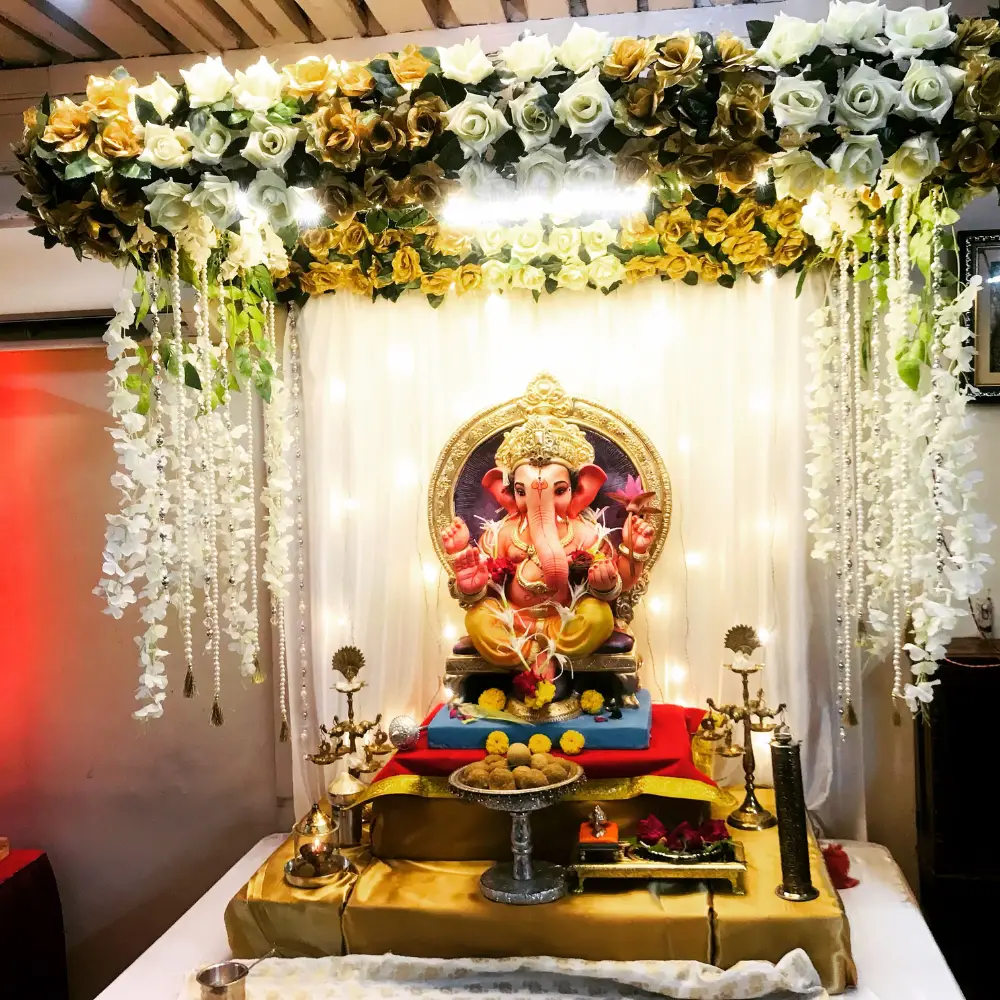 Ganpati Decoration Ideas: Outer Spaces