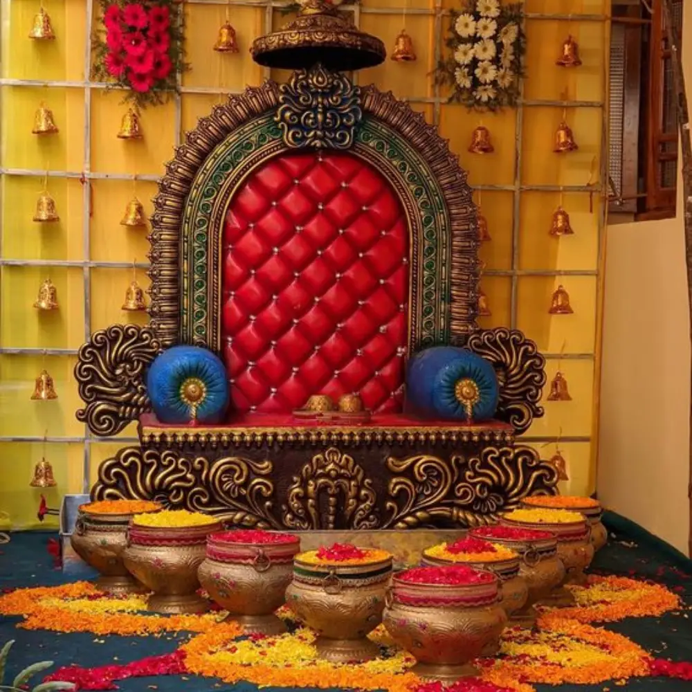 Ganpati Decoration Ideas: Small Spaces