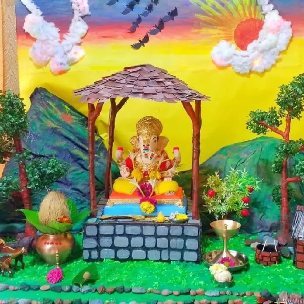 Ganpati Decoration Ideas: Bollywood Themes