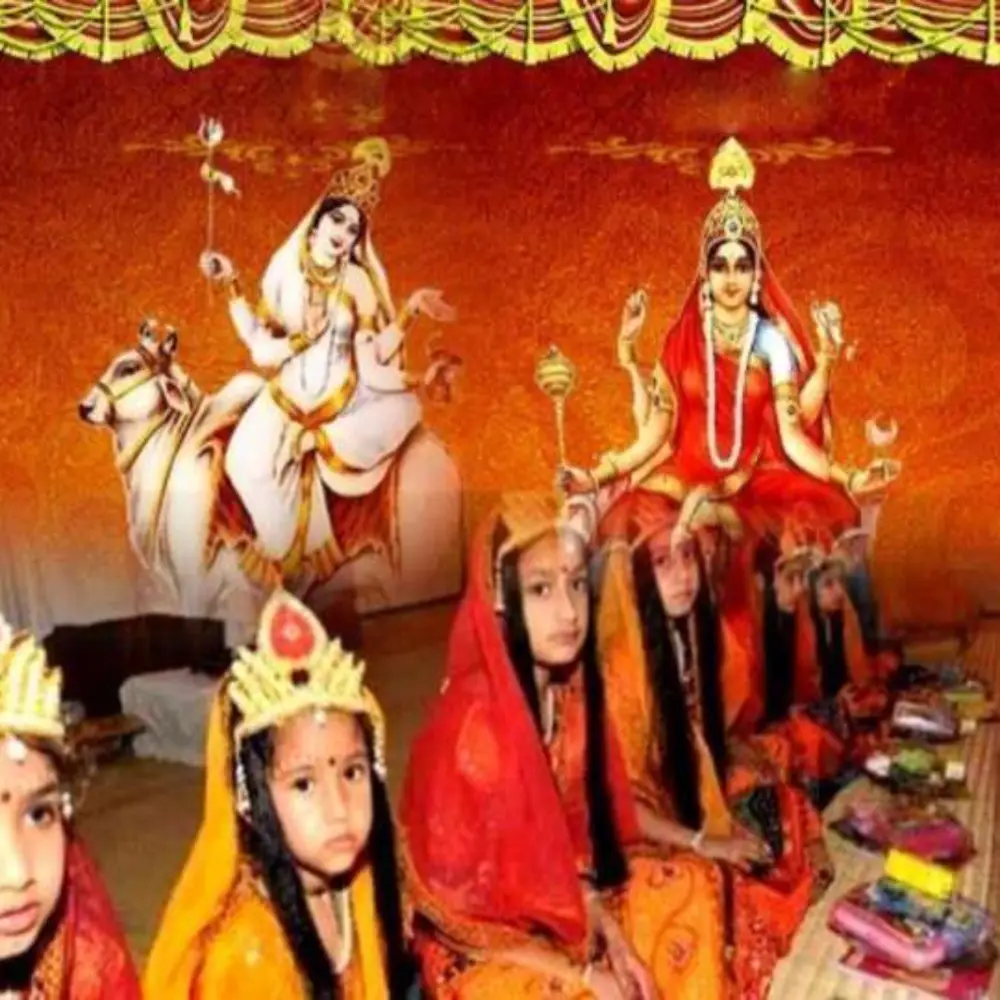 8th day of Navratri: Kanya Puja