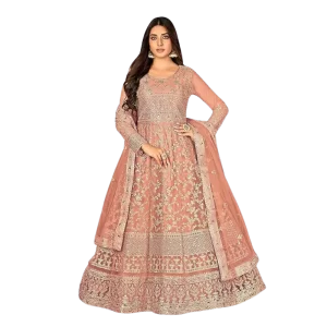 Karwa Chauth Dresses: Divine International Anarkali Suit