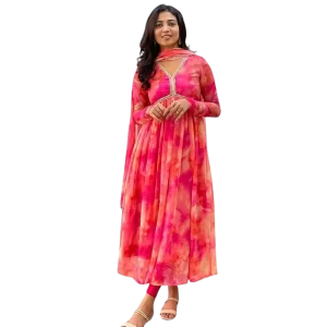 Navratri Dress: KD Women's Anarkali Suit