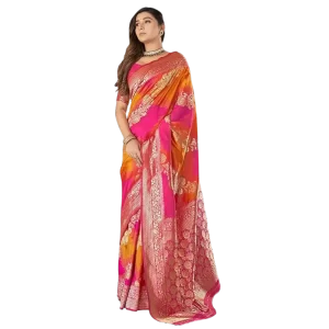 Karwa Chauth Dresses: Manohari Traditional Saree