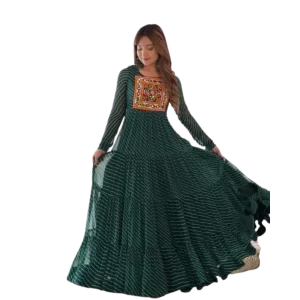 Navratri Dress: Mutila Anarkali Suit