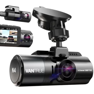 Best Dash Cam for Car in India: Vantrue N4 3 Channel 4K Dash Camera