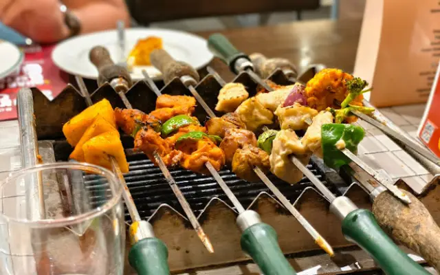 Chandigarh Famous Food | Barbeque Nation | Chicken Tikka