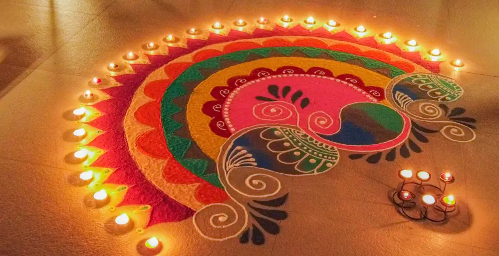 Dusshera rangoli