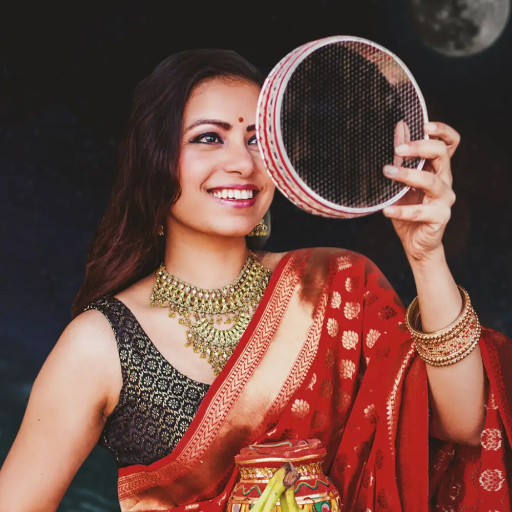 Karwa Chauth Dresses: First Karwa Chauth Dress-Up