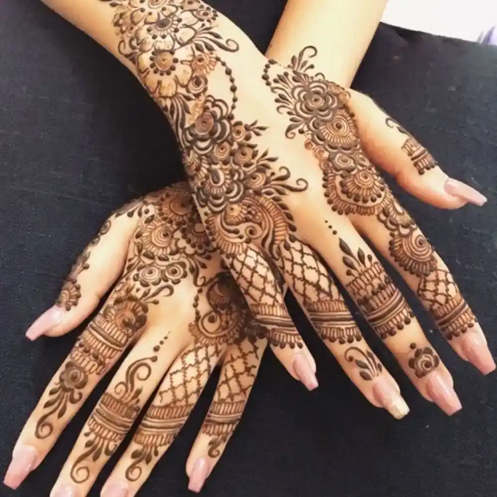 Simple Mehndi Design: