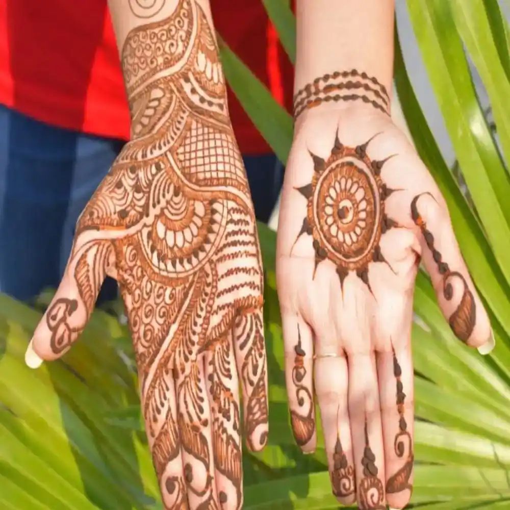 Simple Mehndi Design: Cultural Events