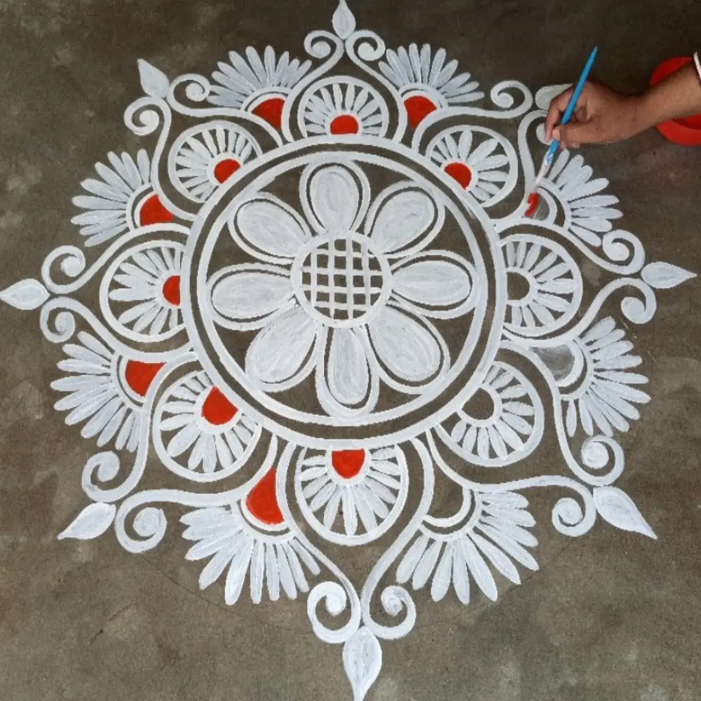 Dussehra Rangoli: Odisha