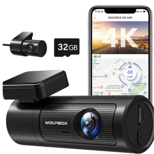 Best Dash Cam for Car in India: Wolfbox 4K Dash Camera