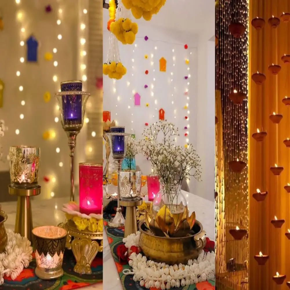 Diwali Decoration Items: Decoration of Different Areas