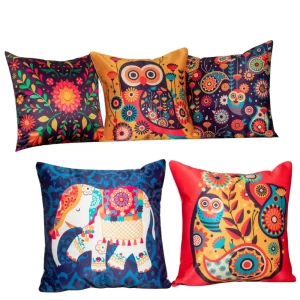 Diwali Decoration Items: Diwali-themed Cushion Covers