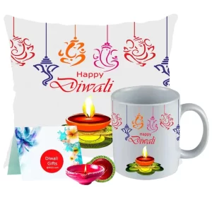 Diwali Gift Option: Personalized Cushions & Mugs