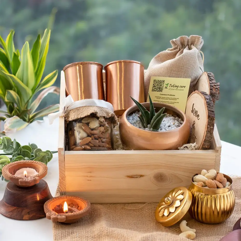 Diwali Gifts for Family: Eco-friendly gift hampers