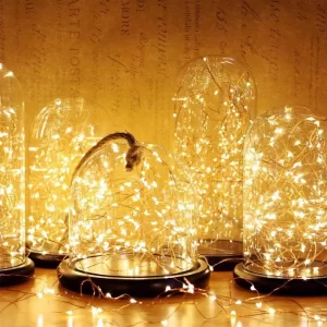 Diwali Decoration Items: Fairy Lights and Lanterns