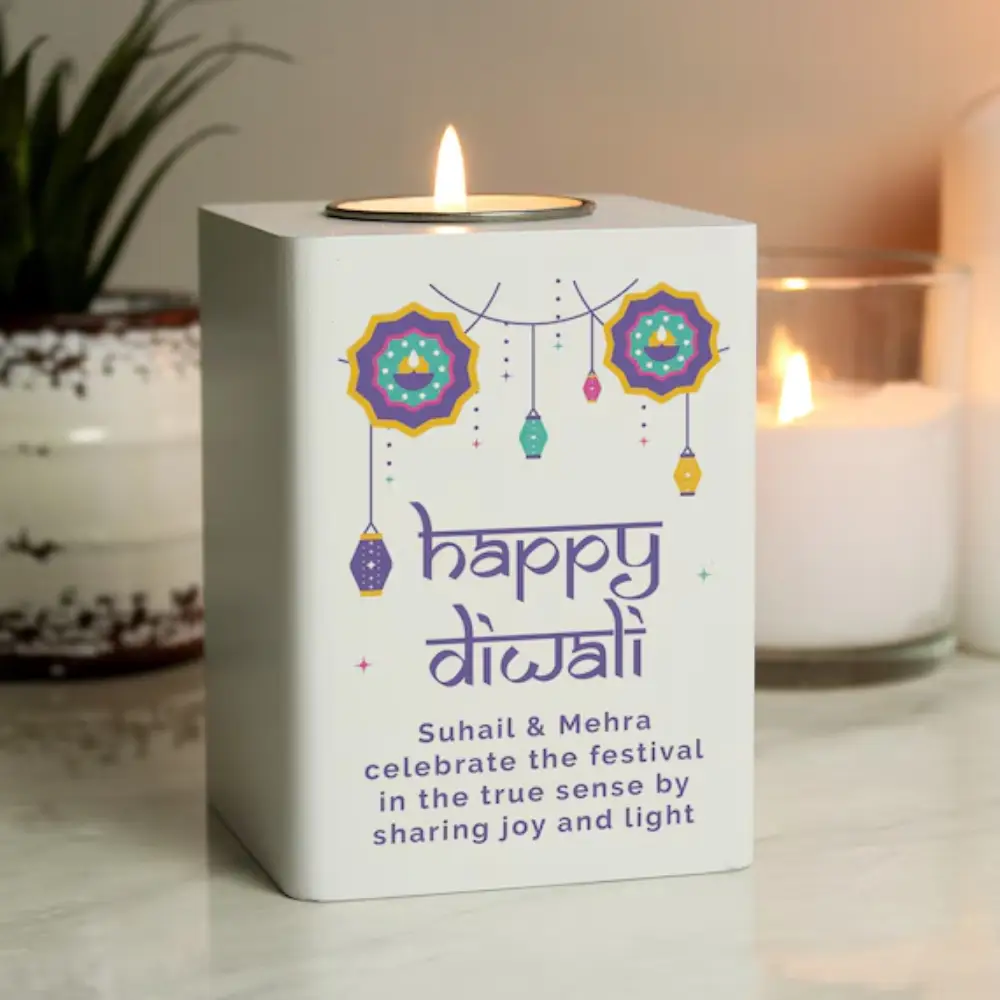 Diwali Gift: Personalised Candles