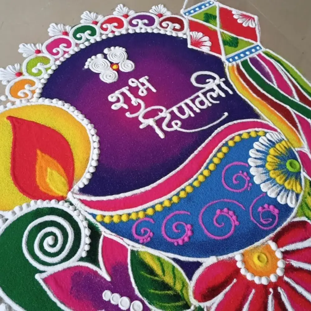 Rangoli Design for Diwali: Theme Based rangoli