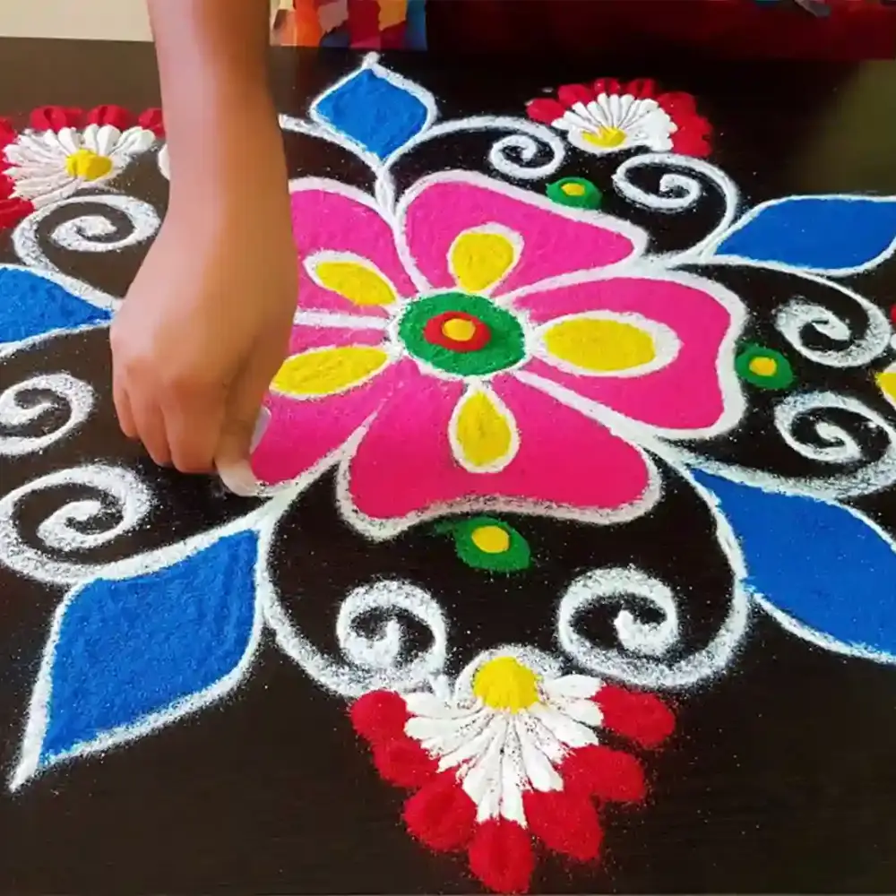 Simple Rangoli Designs for Home: Rangoli Tips