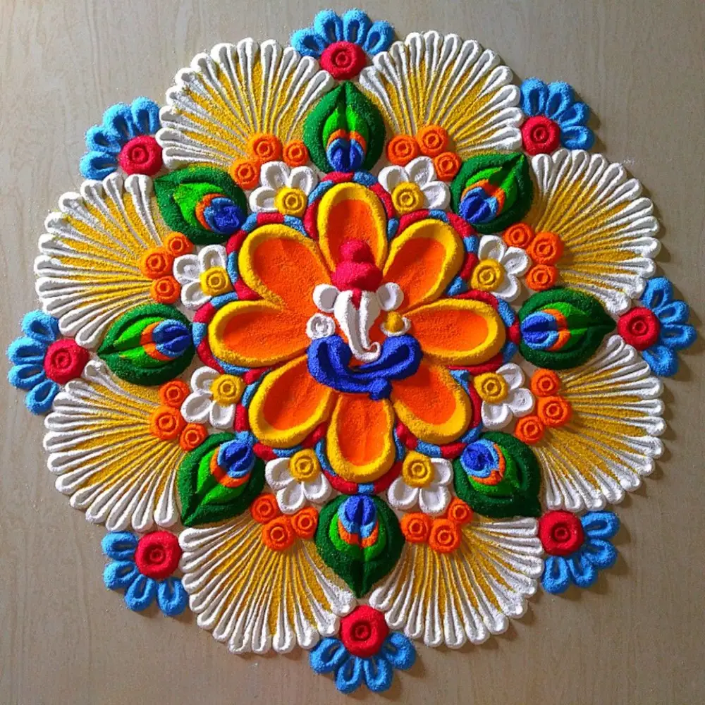 Rangoli Design for Diwali: What is Rangoli