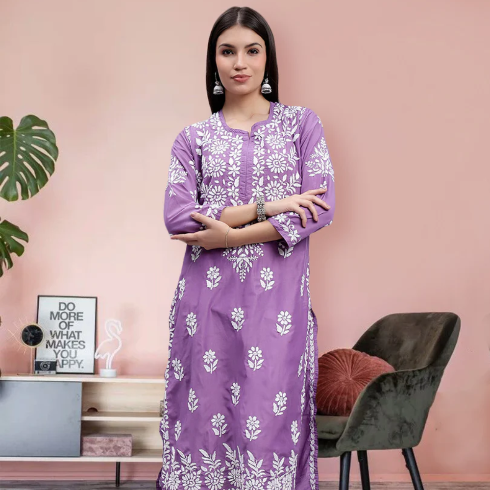 Lucknowi Chikankari Kurti: Why Choose a Lucknowi