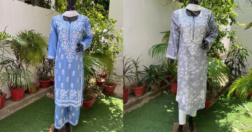 Chikankari Kurta Set