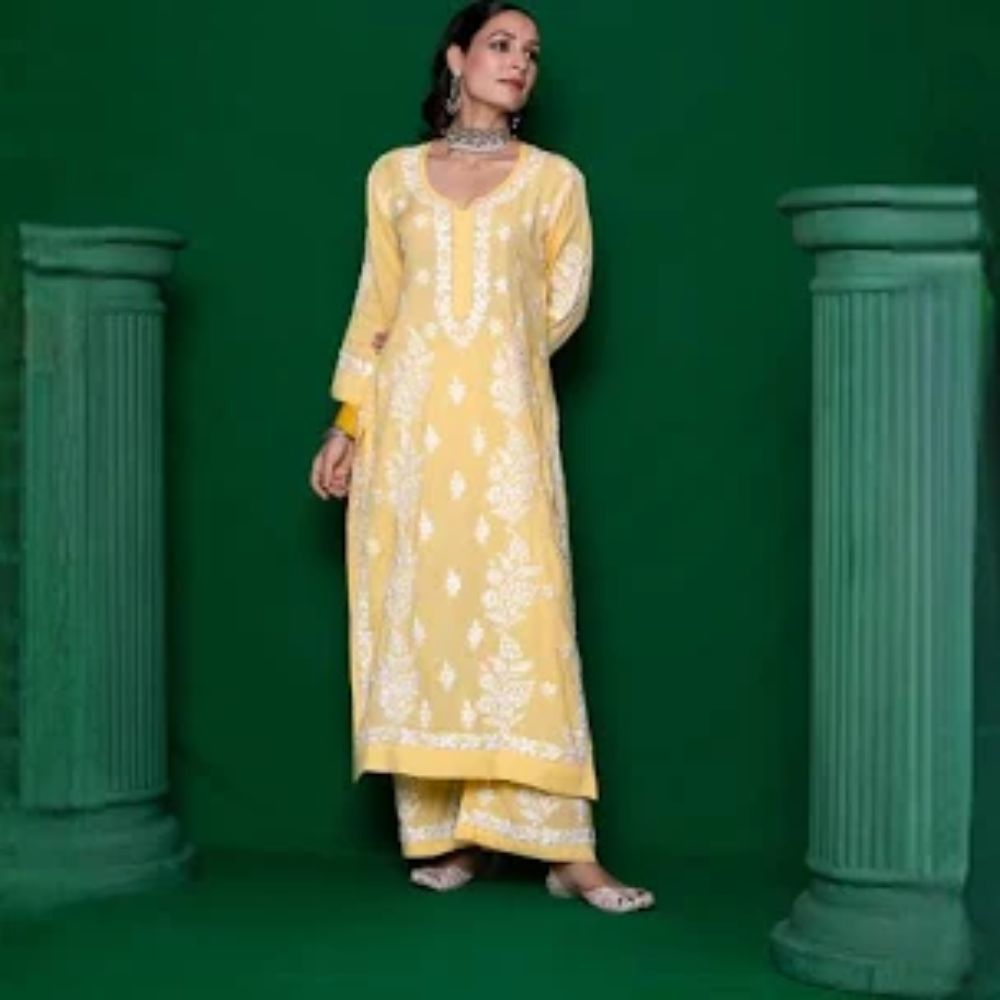 Chikankari Kurta Set: What is a Chikankari Kurta Set